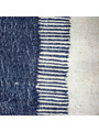 Ivory blue kilim rug - 145 €