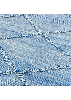 Blue Zanafi Kilim rug 152 x 243 cm - 222 €