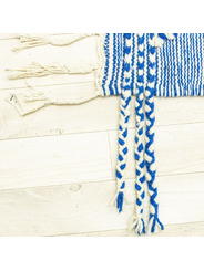 Blue Kilim rug - 222 €