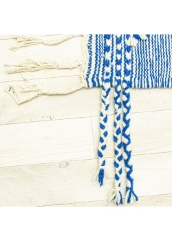 Blue Zanafi Kilim rug 152 x 243 cm - 222 €