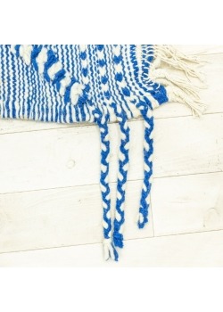 Tapis Kilim Zanafi bleu 152 x 243 cm - 222 €