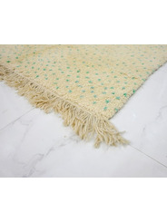 Tapis Mrirt ivoire vert 170 x 265 cm - 371 €