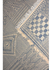 Dark Blue Kilim Zanafi rug 220 x 320 cm - 1 950 €