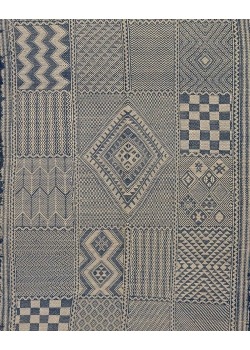 Dark Blue Kilim Zanafi rug 220 x 313 cm - 526 €