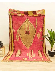 Tapis Berbère Rose Unique 165 x 257 cm - 393 €