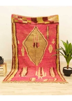 Pink berber rug 165 x 257 cm - 538 €