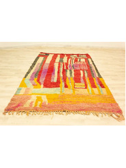 Red Moroccan Rug 8.10 ft x 5.57 ft - 500 €