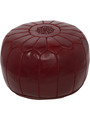 Pack 2 poufs marron - 183 €