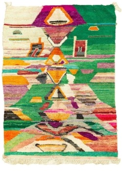 Tapis Coloré Berbere Azilal 207 x 288 cm - 817 €