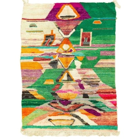 Tapis Coloré Berbere Azilal 207 x 288 cm - 352 €