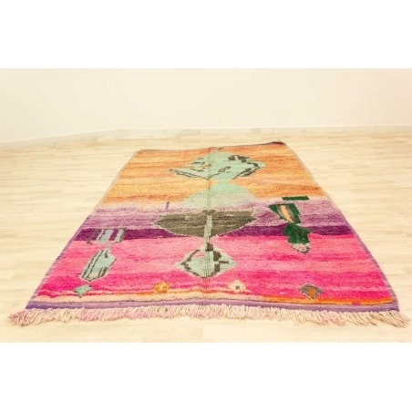 Grand tapis coloré berbère 170 x 243 cm - 520 €