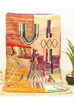 Wool abstract rug 8 x 5ft - 548 €
