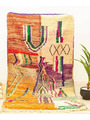 Tapis abstrait berbere 152 x 263 cm - 392 €