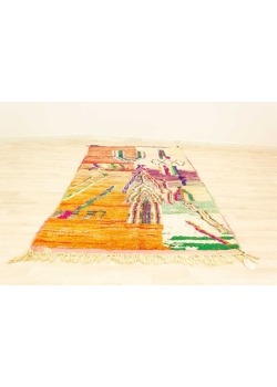 Tapis abstrait berbere 152 x 263 cm - 548 €