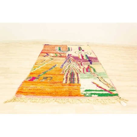 Wool abstract rug 8 x 5ft - 392 €