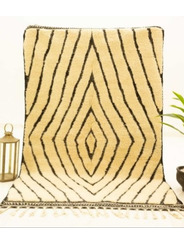 Handwoven scandinavian rug 5 x 8 ft - 445 €