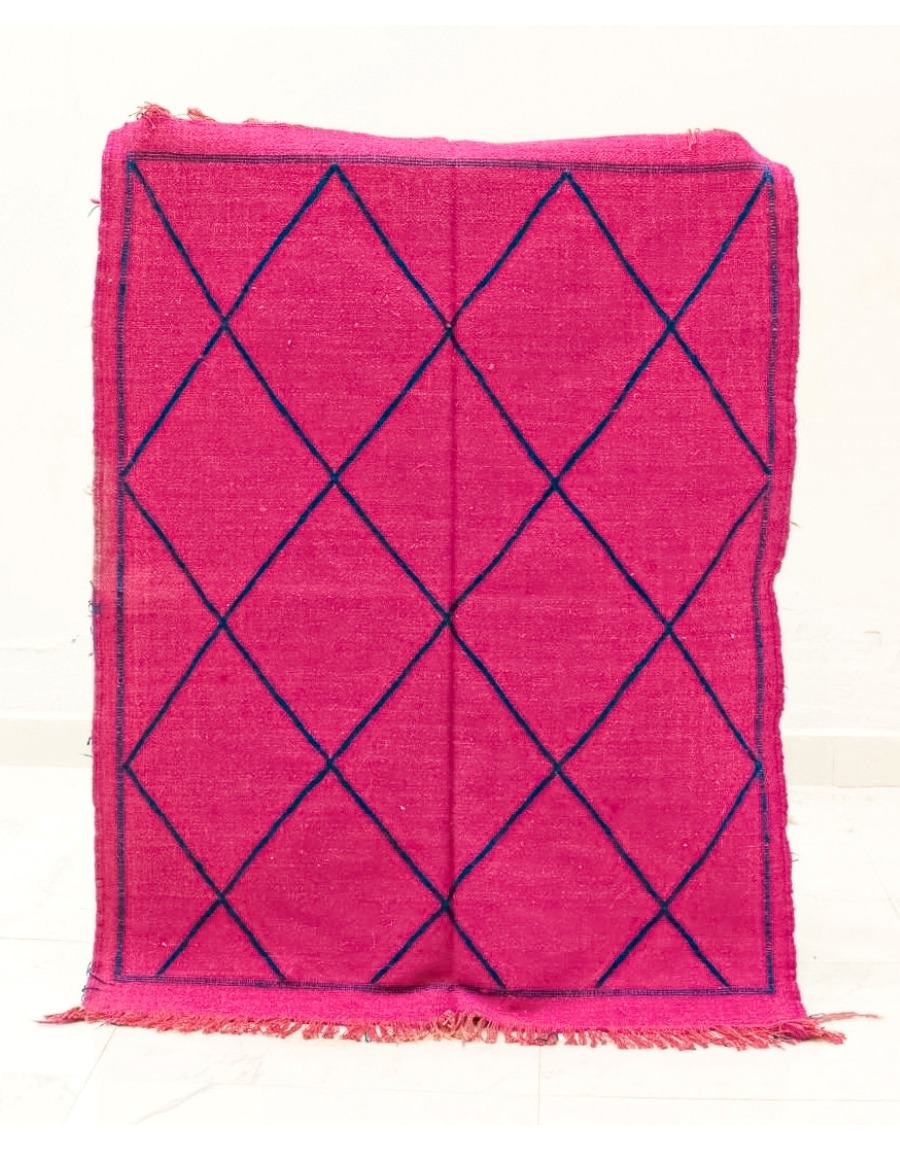 Pink KILIM rug  4x3ft - 129 €