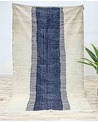 Tapis kilim bleu ivoire 120 x 213 cm - 145 €