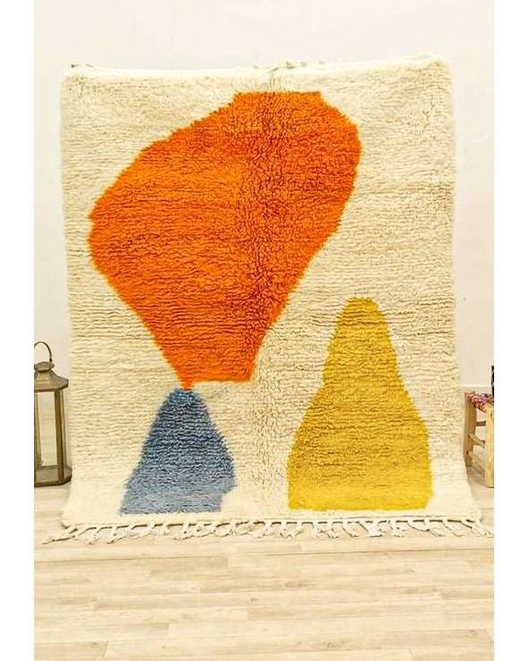 Orange rug 200 x 150 cm - 338 €