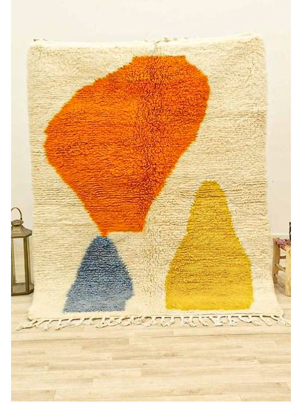 Orange rug 200 x 150 cm - 338 €