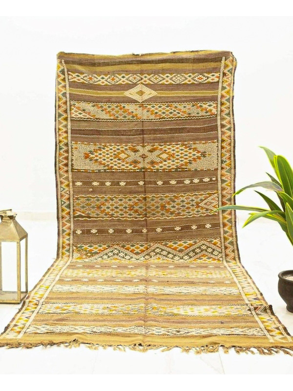 Tapis Kilim vintage 153 x 348 cm - 422 €