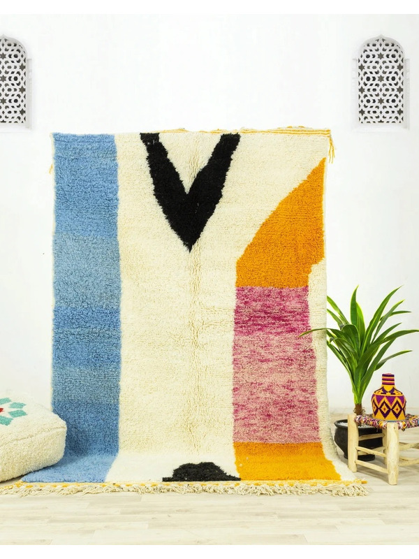 Authentic berber rug Abstract - 86 €