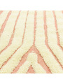 Authentic Ivory pink Berber Rug - 86 €