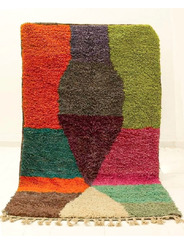 Tapis Coloré Berbere Azilal 150 x 254 cm - 328 €