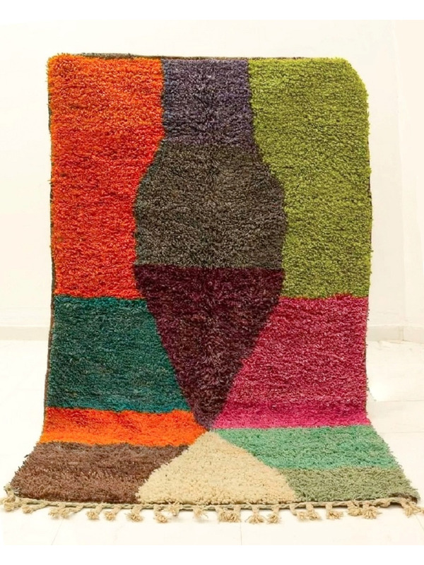 Azilal colorful rug 150 x 254 cm - 328 €