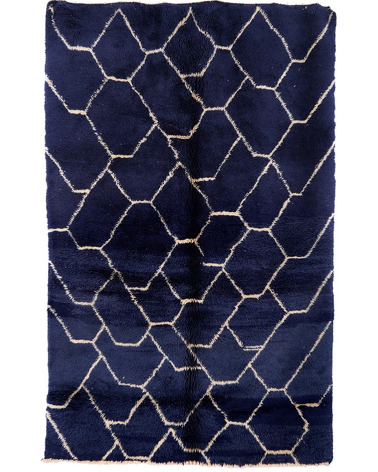 tapis berbère bleu - 213 €