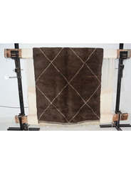 Tapis berbere marron Ghita - 86 €