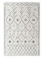 Tapis Blanc Aux motifs Berberes (200 X 290 X 1 CM) - 139 €