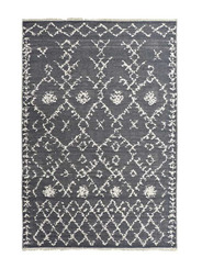 Tapis Blanc Aux motifs Berberes (200 X 290 X 1 CM) - 139 €