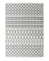 Tapis blanc et gris réversible 200 X 290 X 1 CM - 129 €