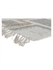 copy of Boho cream and grey Rug with Fringes - 149 €