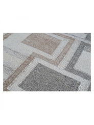 Tapis Beige et marron en coton et laine 120 X 180 CM - 149 €