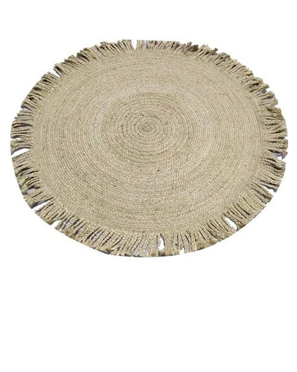 copy of Boho cream and grey Rug with Fringes - 76 €