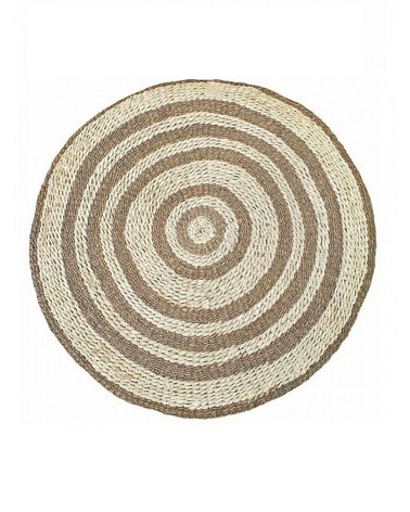 copy of Boho cream and grey Rug with Fringes - 109 €
