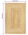 copy of Boho cream and grey Rug with Fringes - 78 €