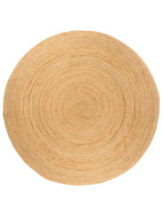 Tapis rond 180 cm en jute - 95 €