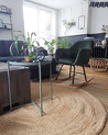 copy of Boho cream and grey Rug with Fringes - 159 €