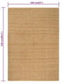 Tapis jute 160 x 230 - 99 €