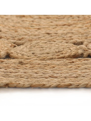 Petit tapis jute 90 cm - 33 €