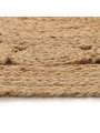 Petit tapis jute 90 cm - 33 €