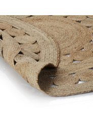 Petit tapis jute 90 cm - 33 €