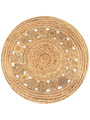 copy of Boho cream and grey Rug with Fringes - 48 €