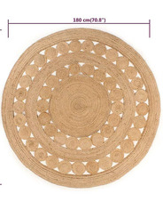 Tapis rond 180 cm - 93 €