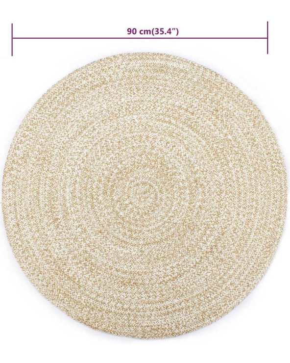 copy of Boho cream and grey Rug with Fringes - 33 €