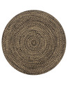 copy of Boho cream and grey Rug with Fringes - 72 €