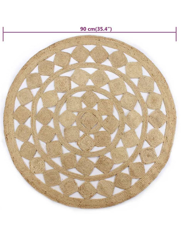 Tapis rond 90 cm - 36 €